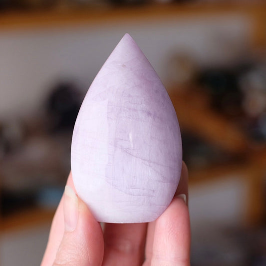 Flashy Kunzite Freeform | Polished Kunzite Flame