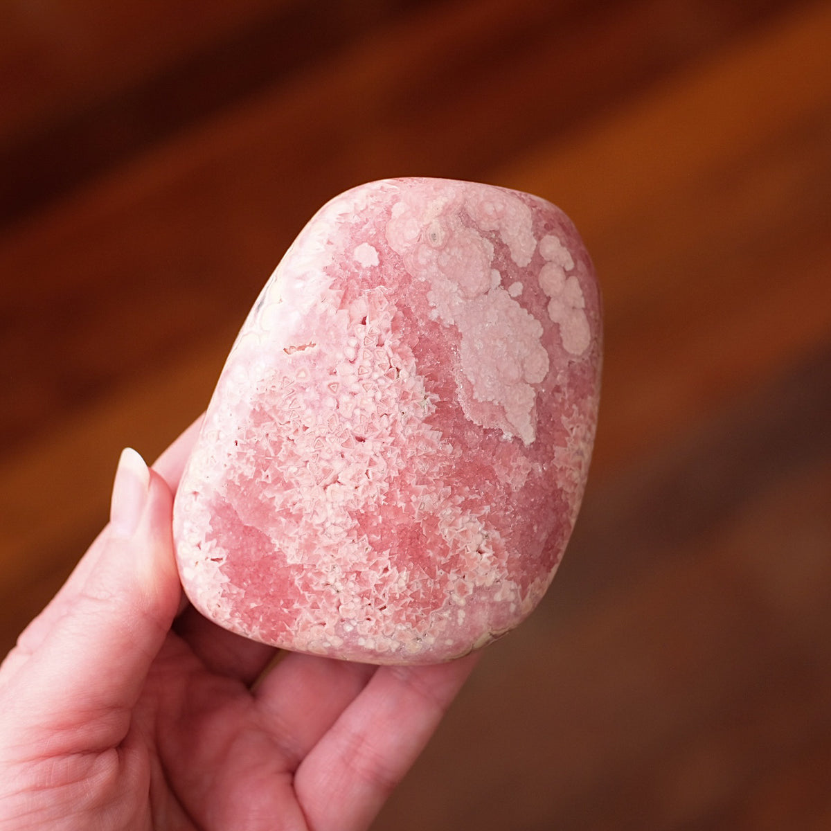 Rhodochrosite Freeform | Polished Rhodochrosite Crystal B