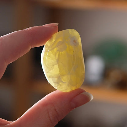 Australian Prehnite Freeform | Polished Prehnite Crystal