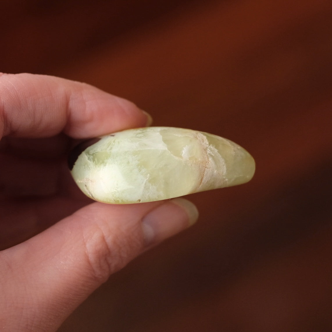 Australian Prehnite Freeform | Polished Prehnite Crystal