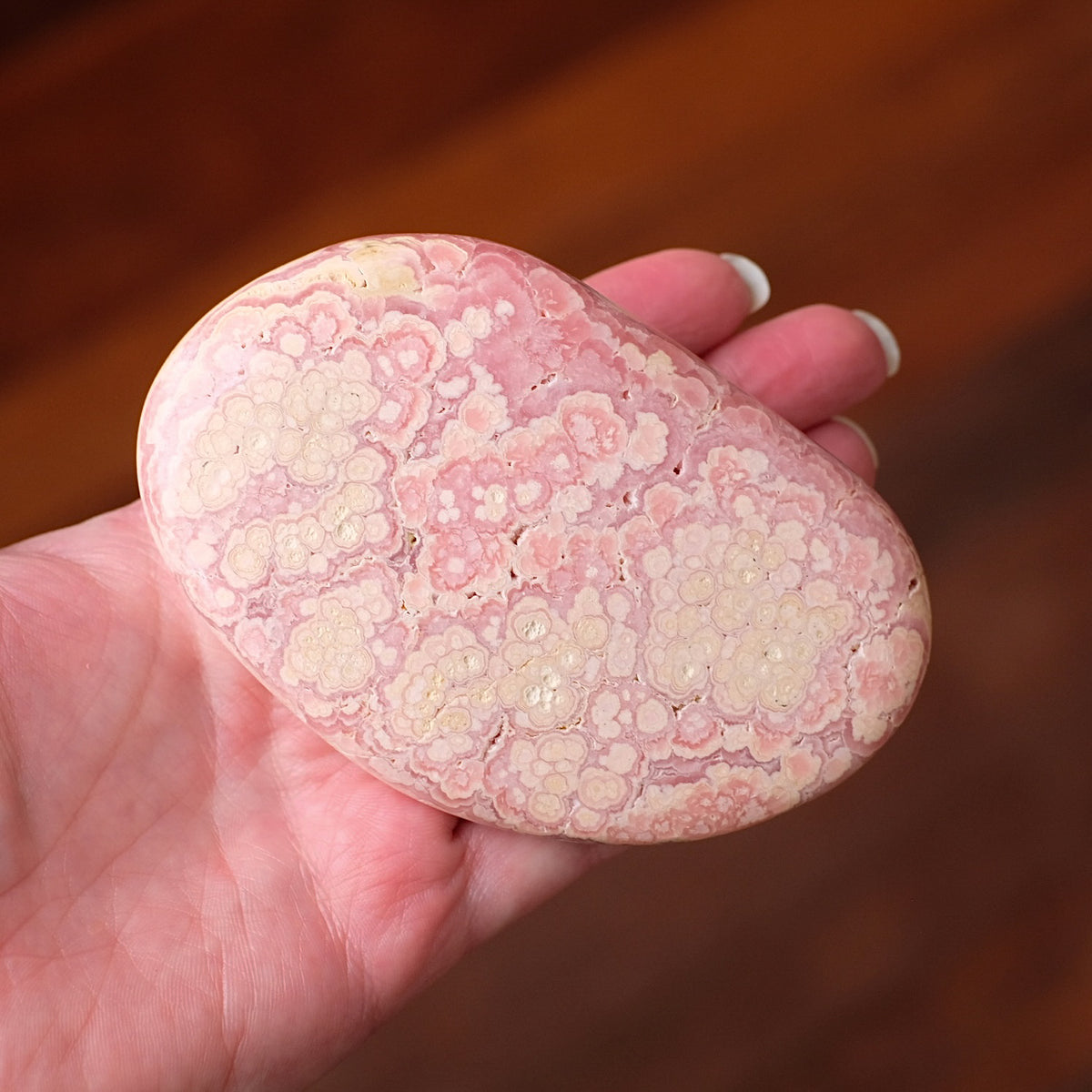 Rhodochrosite Freeform | Polished Rhodochrosite Crystal F