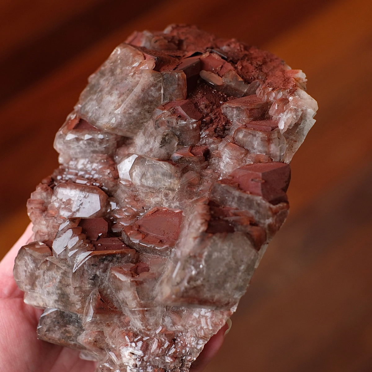 Chocolate Calcite Specimen | Calcite Crystal Cluster