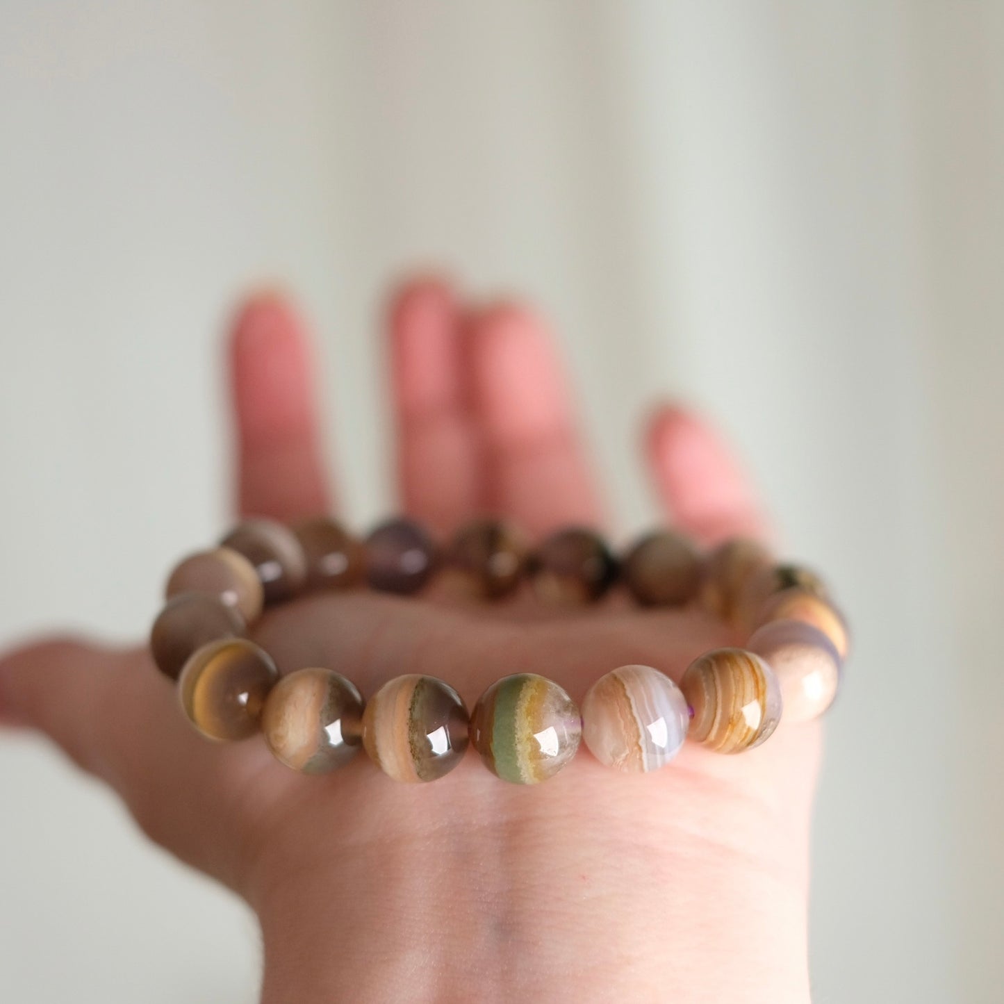 Agate Bracelet | Chunky Agate Crystal Bracelet