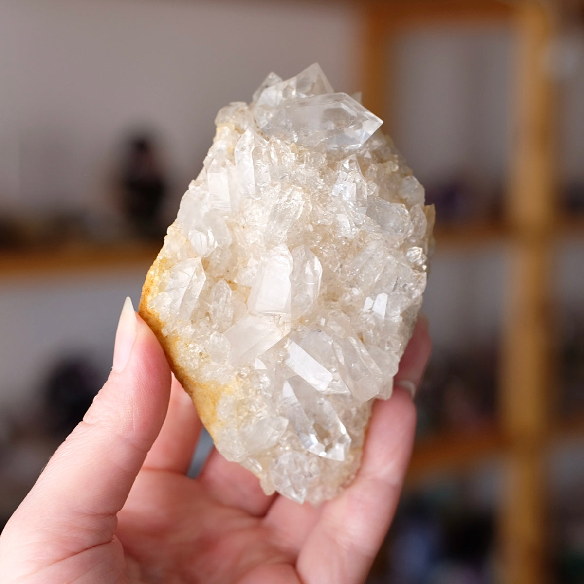 Himalayan Quartz Cluster | Clear Quartz Crystal Specimen