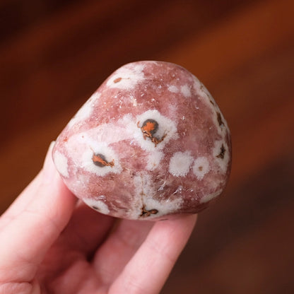 Raspberry Pink Amethyst | Polished Pink Amethyst Crystal Freeform 8