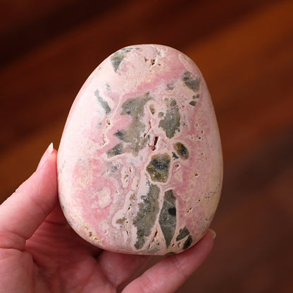 Rhodochrosite Freeform | Polished Rhodochrosite Crystal H