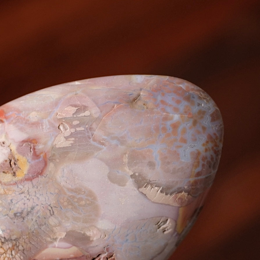Pink Ibis Jasper Freeform | Brecciated Jasper Polished Freeform