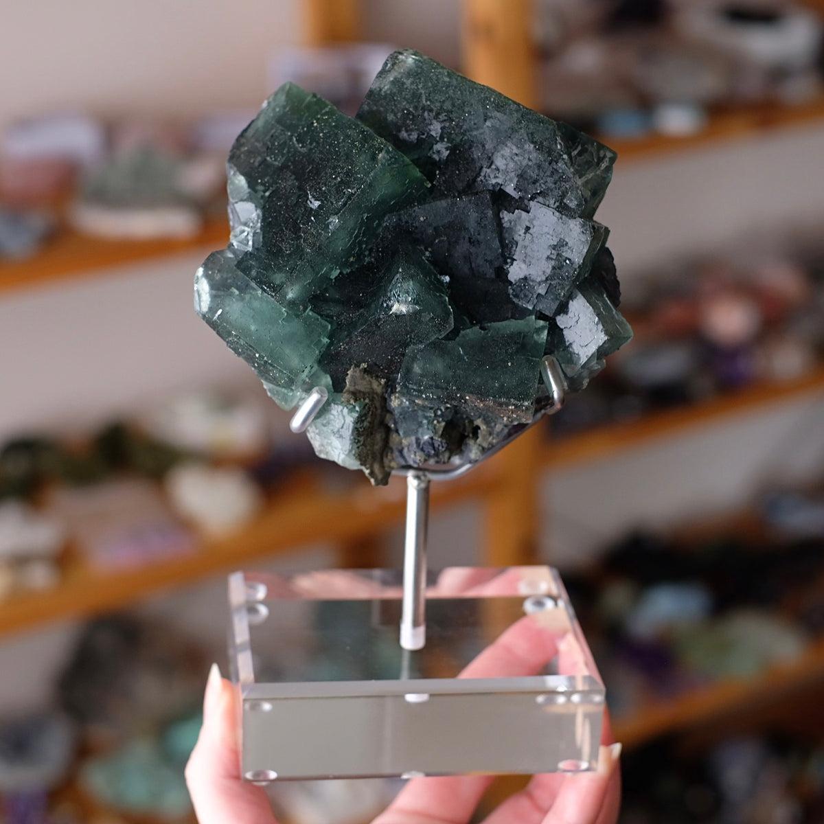 Nigeria Sunshine Fluorite | Colour Change Fluorite Specimen