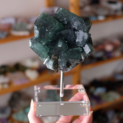 Nigeria Sunshine Fluorite | Colour Change Fluorite Specimen