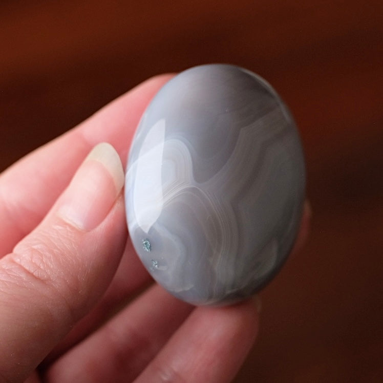 Banded Agate Palm | Agate Crystal Palm Stone