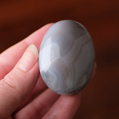 Banded Agate Palm | Agate Crystal Palm Stone