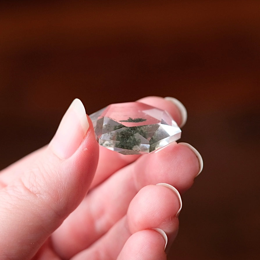 Chlorite Quartz Hexagon | Crystal Jewel | Star of David