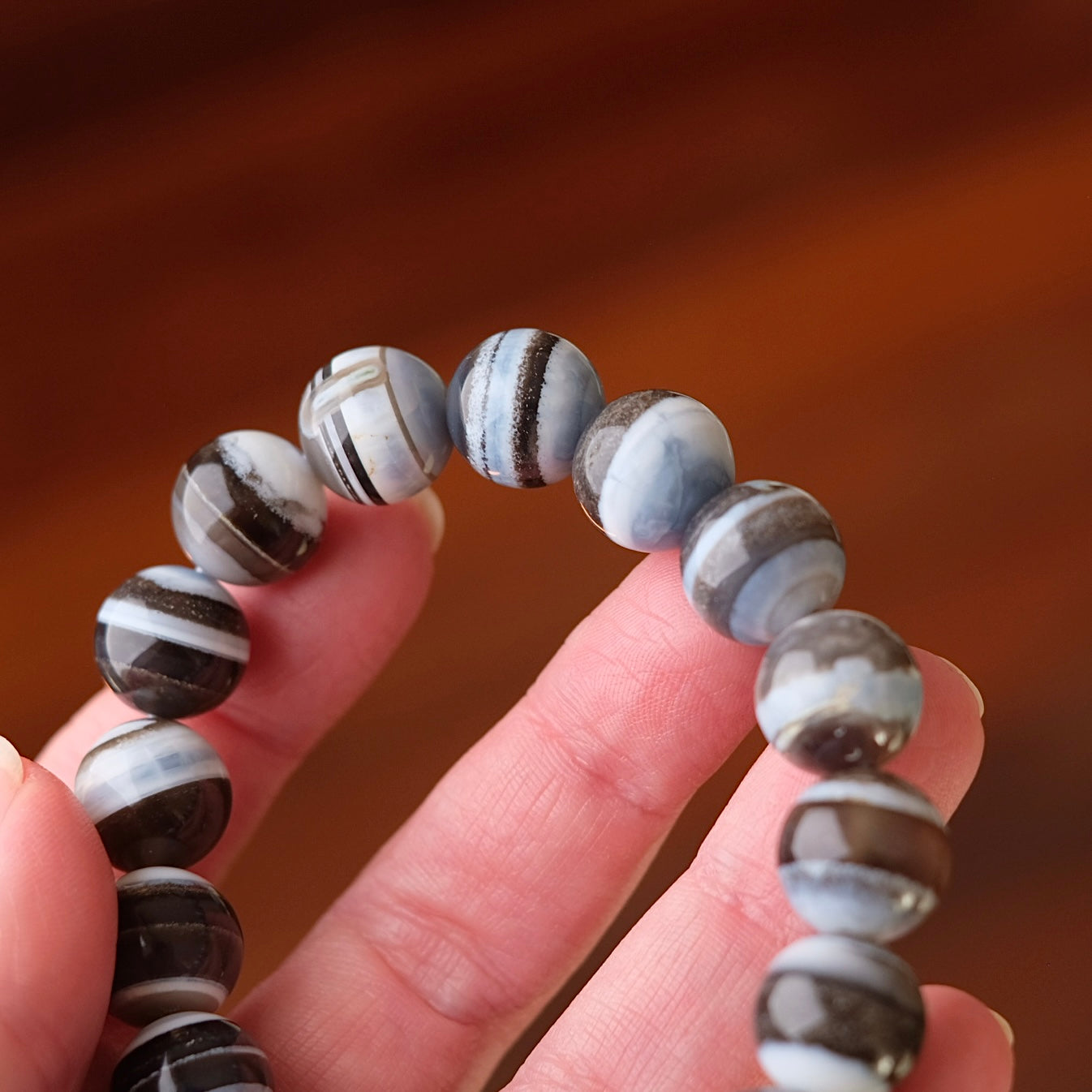 Owyhee Blue Opal Bracelet | Opal Stretch Bracelet