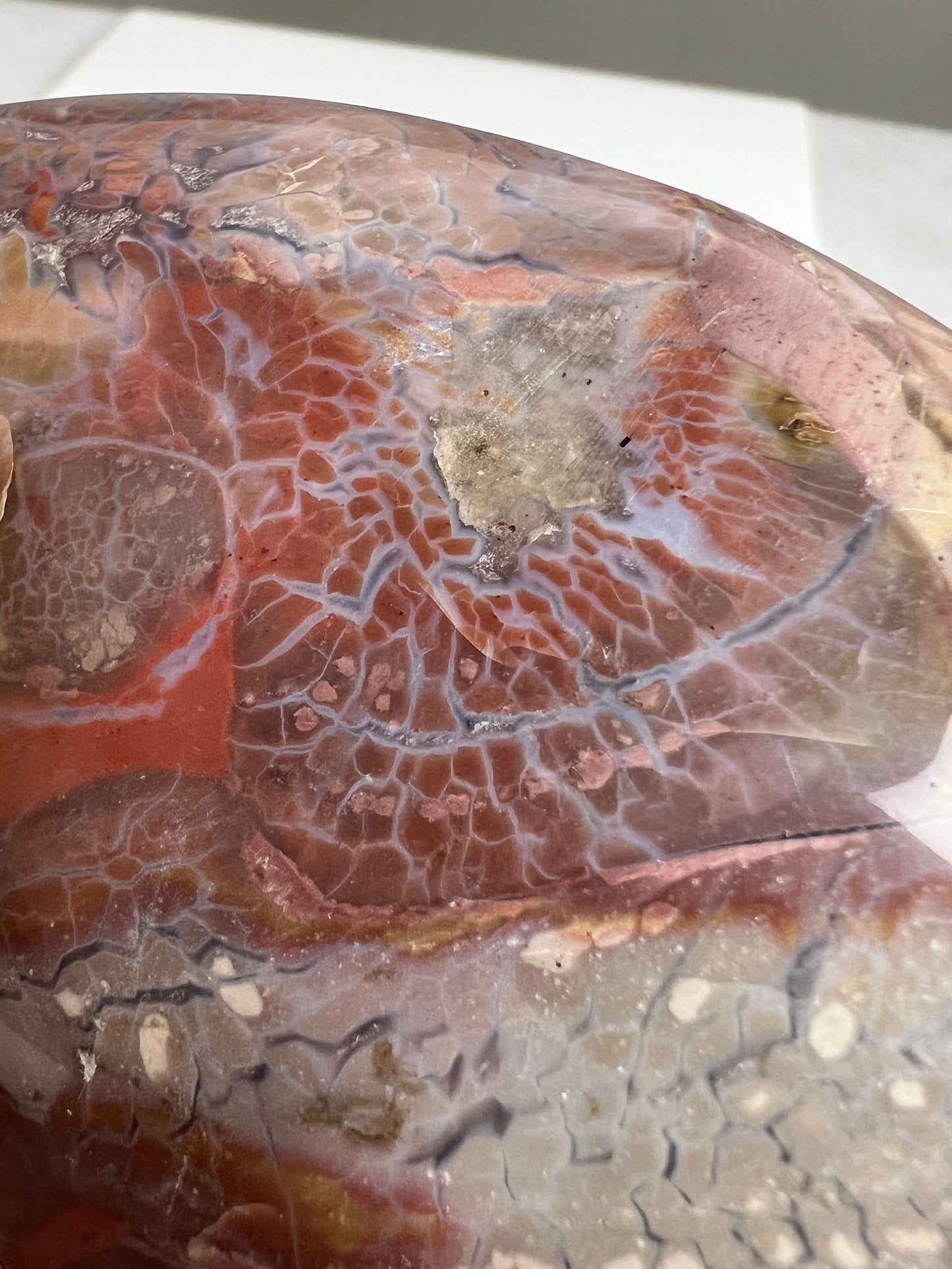 Pink Ibis Jasper Freeform | Brecciated Jasper Polished Freeform