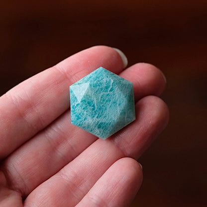 Amazonite Hexagon | Crystal Jewel | Star of David
