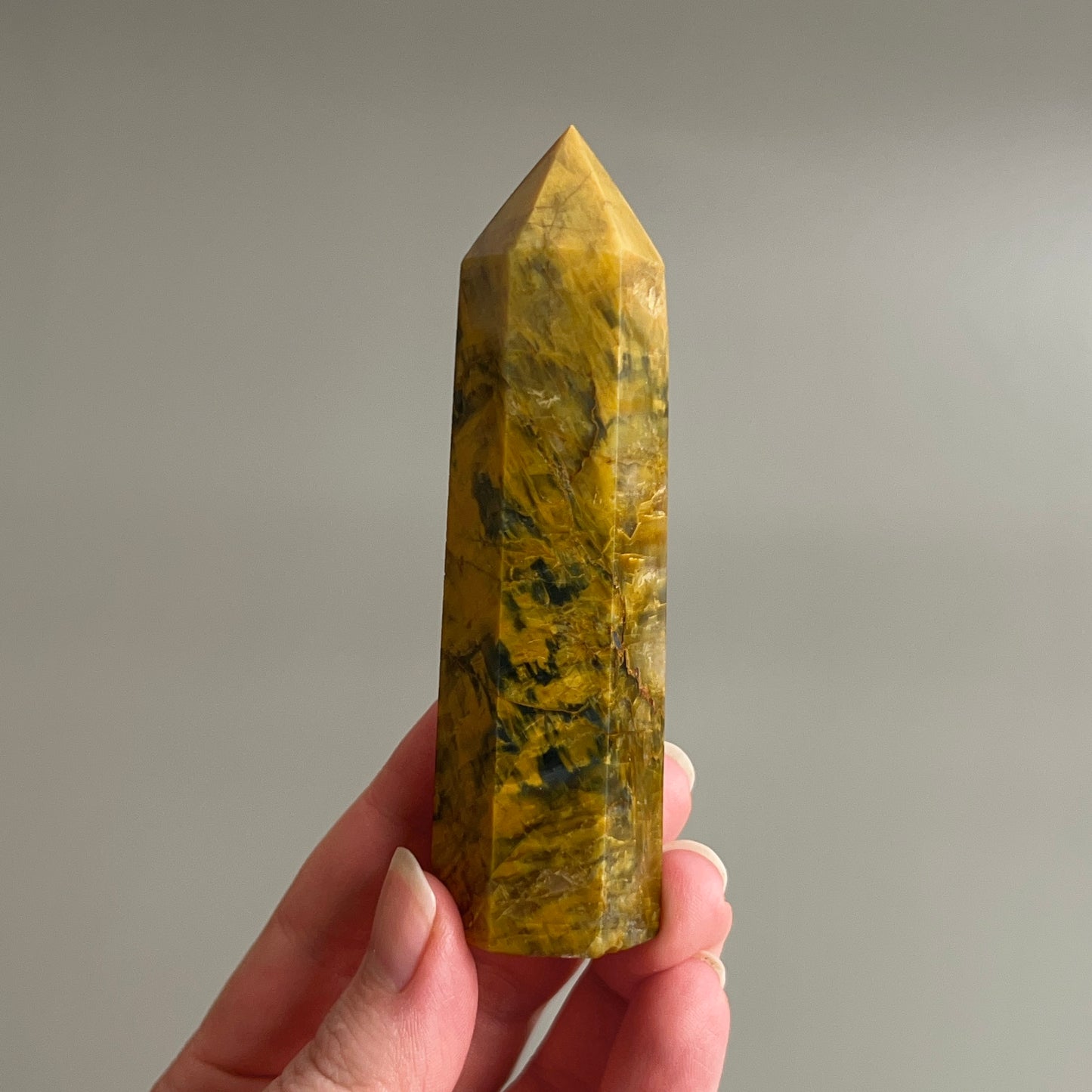 Rare Nellite Point | New Pietersite Crystal Tower