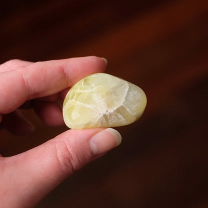 Australian Prehnite Freeform | Polished Prehnite Crystal