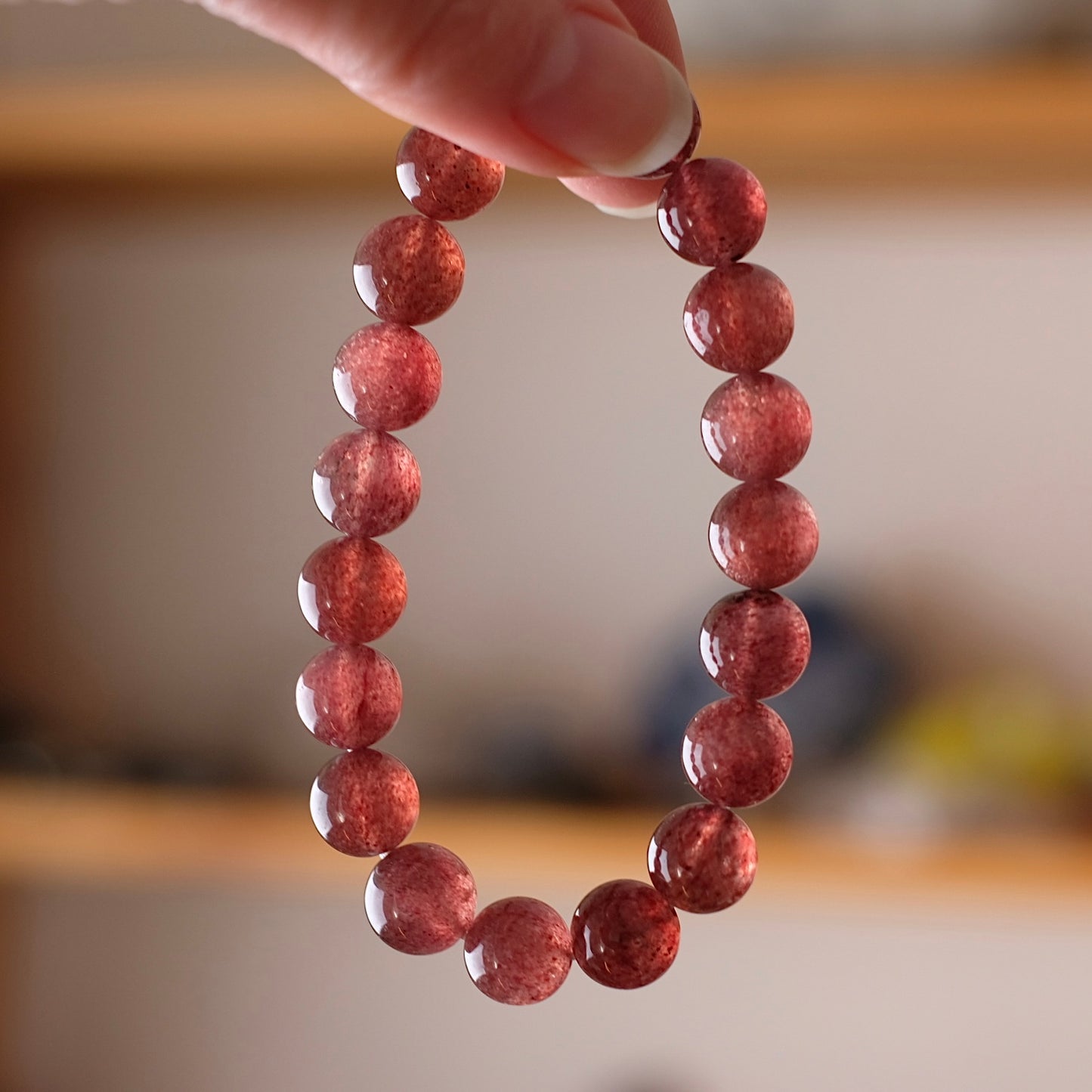 Tanzberry Quartz Bracelet | Crystal Stretch Bracelet