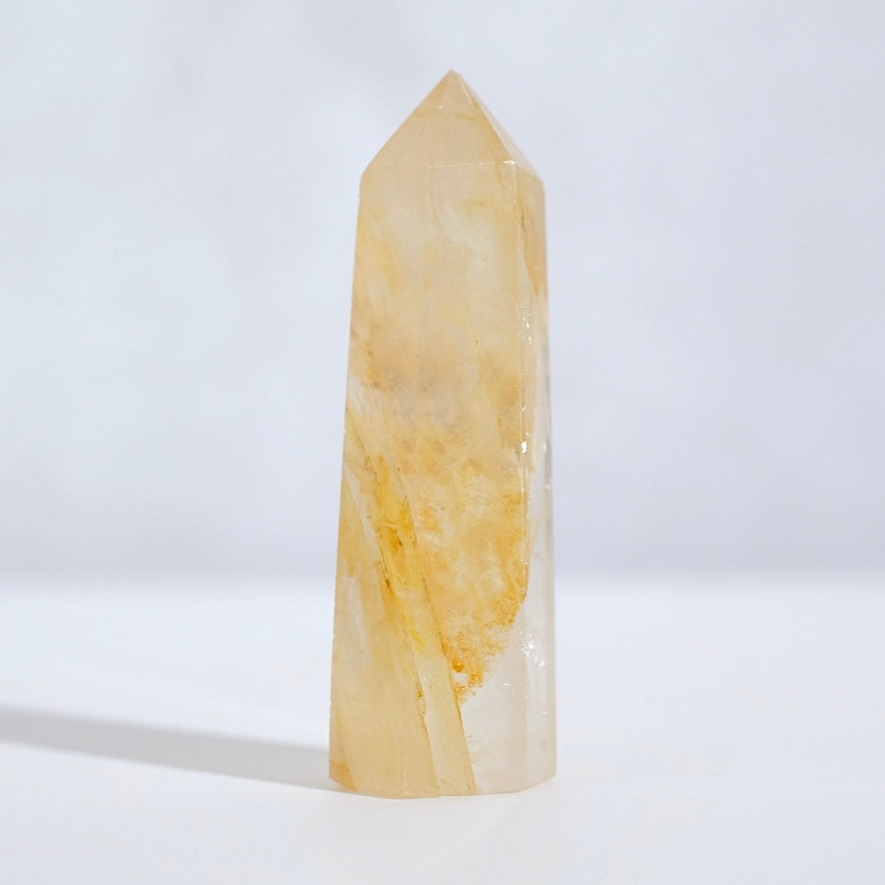 Golden Healer Point | Golden Healer Quartz Crystal Tower