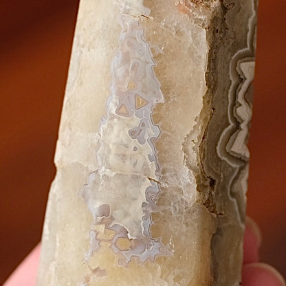 Crazy Lace Agate Tower | Lace Agate Crystal Point
