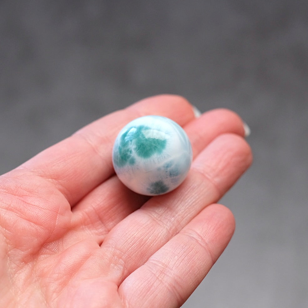 Larimar Crystal Sphere | High Grade Larimar Sphere