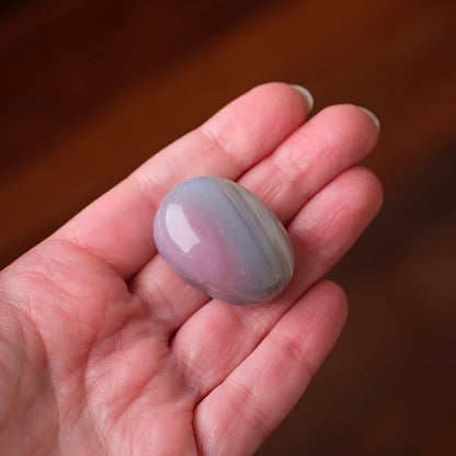 Swazi Agate Tumble | Mozambique Agate Tumbled Crystal