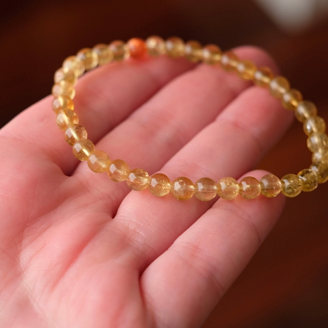 Sunstone & Yellow Tourmaline Bracelet | Arusha Sunstone