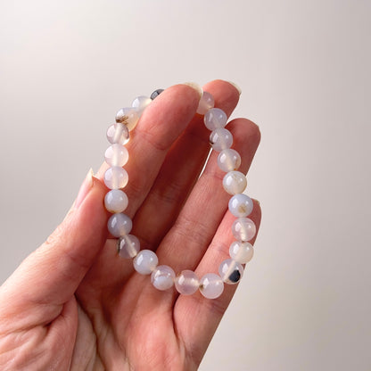 Montana Agate Bracelet | Dendritic Agate Crystal Bracelet