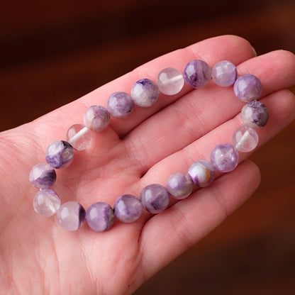 Charoite Bracelet | Charoite in Quartz Crystal Bracelet