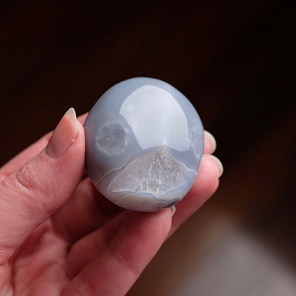 Banded Agate Palm | Agate Crystal Palm Stone