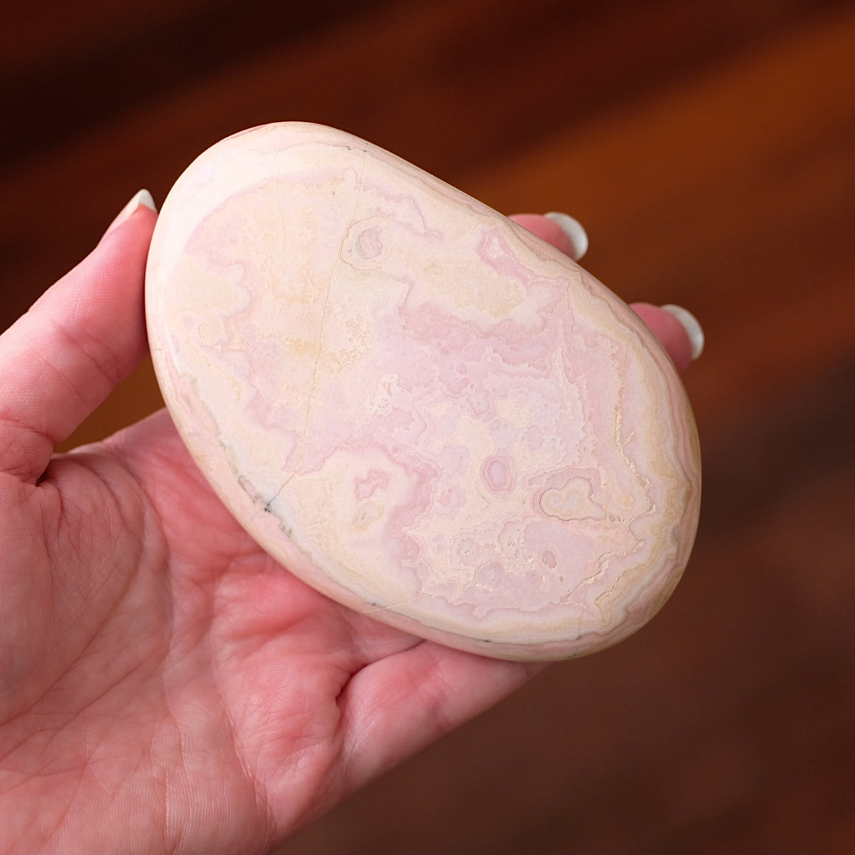 Rhodochrosite Freeform | Polished Rhodochrosite Crystal F