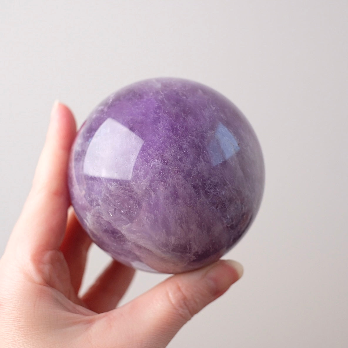 Large Amethyst Sphere | Amethyst Crystal Sphere