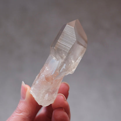 Smokey Lemurian Quartz Point | Lemurian Crystal Point With Keys