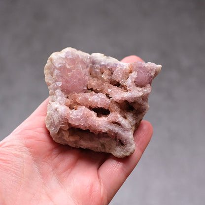 Pink Amethyst Cluster | Patagonia Pink Amethyst Natural Crystal Geode