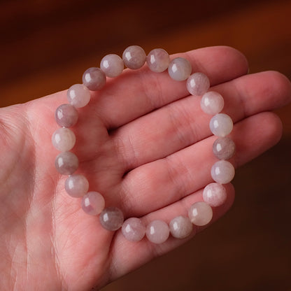 Lavender Rose Quartz Bracelet | Crystal Stretch Bracelet