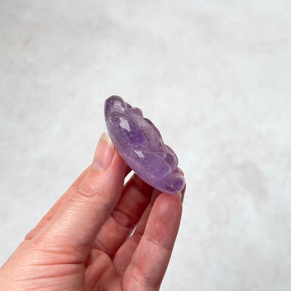 Amethyst Flower | Amethyst Crystal Rose Carving