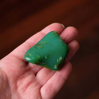 Australian Chrysoprase Freeform | Polished Chrysoprase Crystal