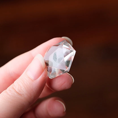 Chlorite Quartz Hexagon | Crystal Jewel | Star of David