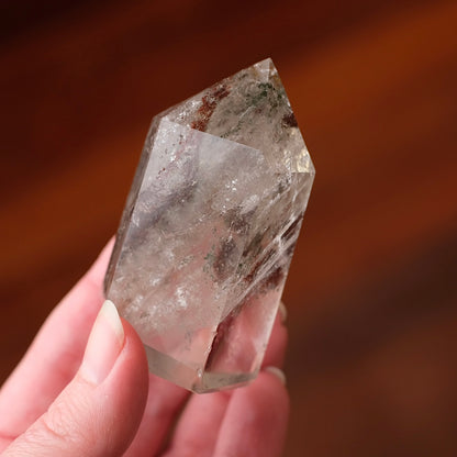 Garden Quartz Point | Lodolite Quartz | Dream Quartz Crystal Tower