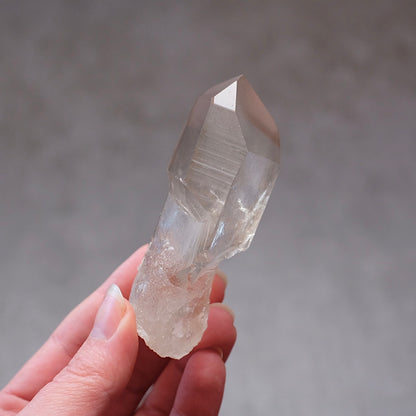 Smokey Lemurian Quartz Point | Lemurian Crystal Point With Keys