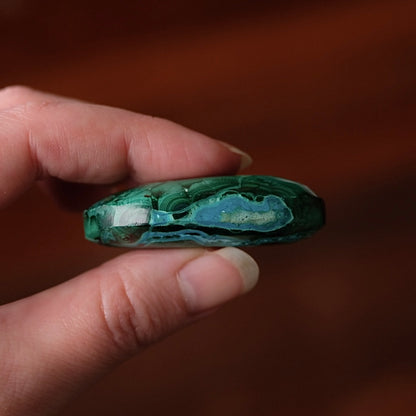 Malachite Palm | Malachite Chrysocolla Crystal Palm