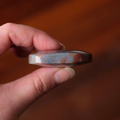 Ocean Jasper Palm | Sea Jasper Crystal Palmstone