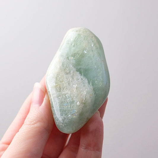 Australian Aquamarine Freeform | Polished Aquamarine Crystal