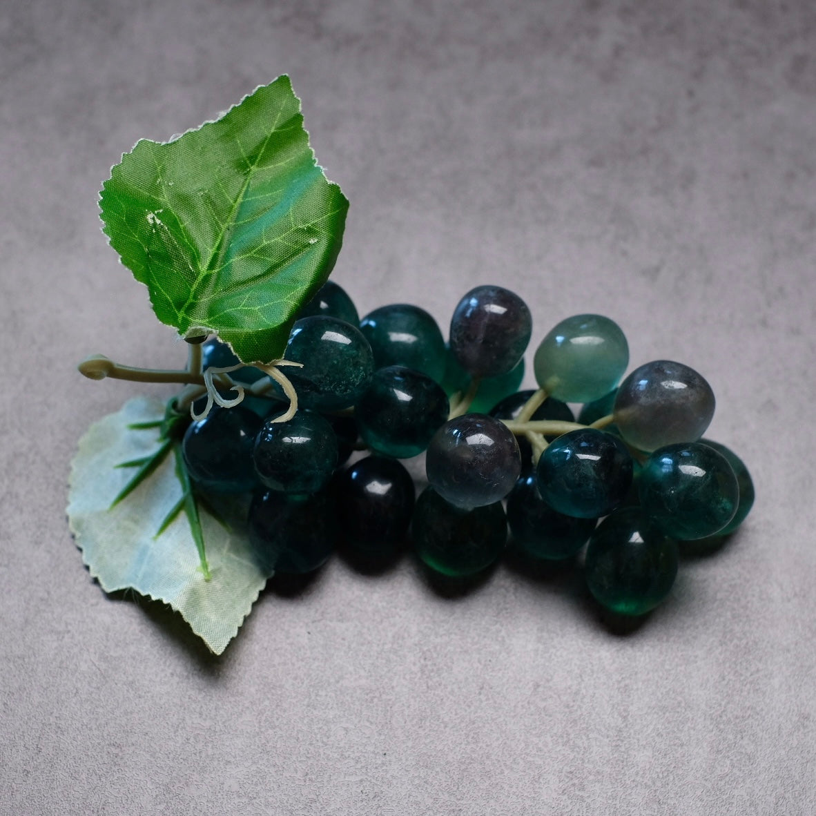 Fluorite Grape Bunch | Unique Artificial Crystal Grapes
