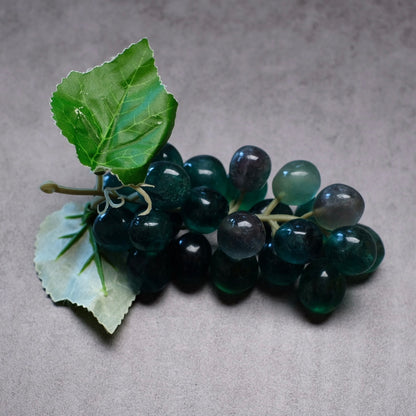 Fluorite Grape Bunch | Unique Artificial Crystal Grapes