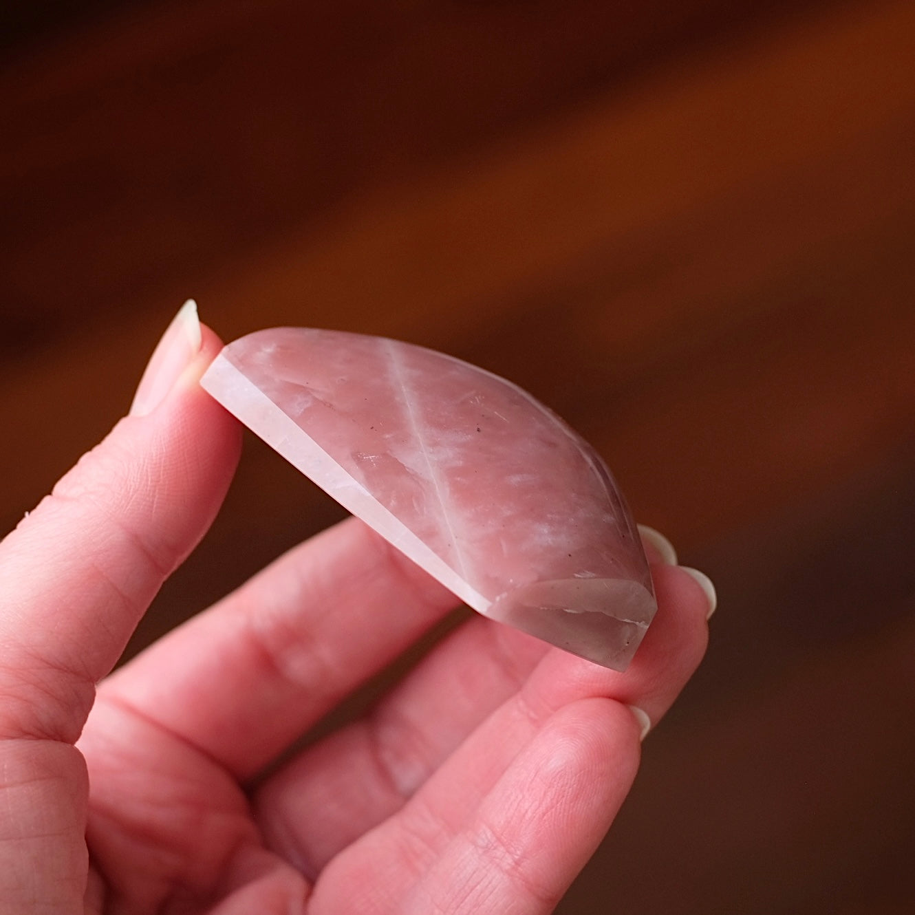 Rare Guava Quartz Freeform | Pink Quartz Crystal Freeform