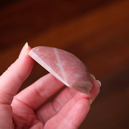 Rare Guava Quartz Freeform | Pink Quartz Crystal Freeform