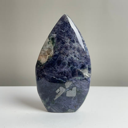 Iolite & Sunstone Freeform | Blood Iolite Crystal Freeform