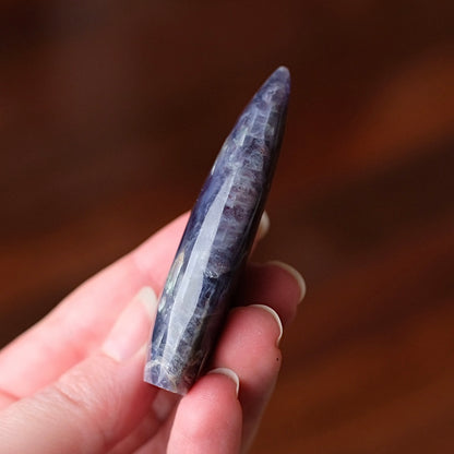 Iolite & Sunstone Freeform | Blood Iolite Crystal Freeform