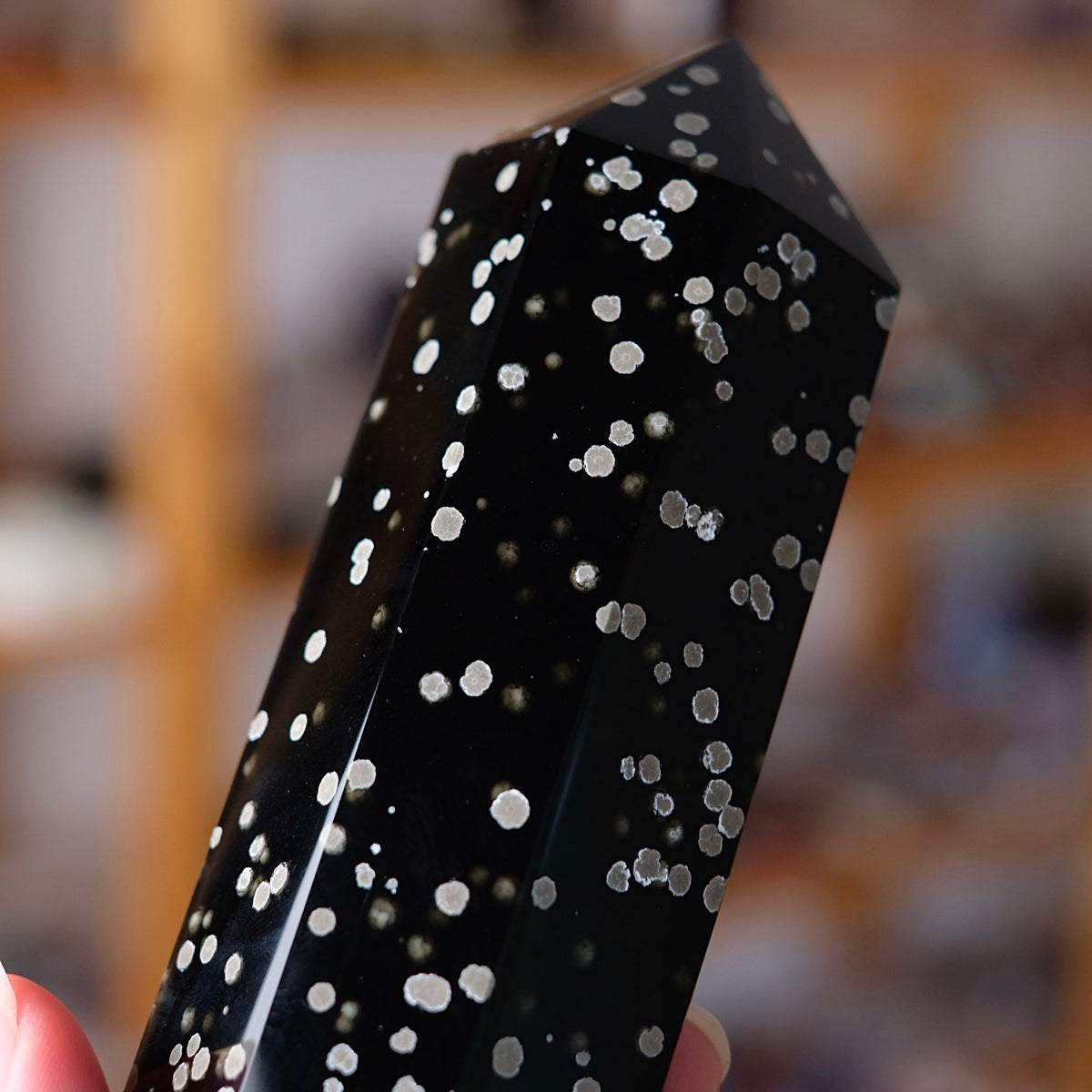 Stardust Obsidian Tower | Starry Night Obsidian Point